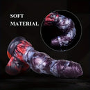 9.4in Animal Bundle Knot Big Silicone Soft Dildo Clitoral Stimulator
