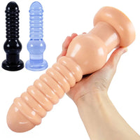 9.4in Big PVC Anal Suction Cup Dildo Butt Plug For Women Men Sex