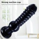 9.4in Big PVC Anal Suction Cup Dildo Butt Plug For Women Men Sex