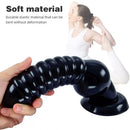 9.4in Big PVC Anal Suction Cup Dildo Butt Plug For Women Men Sex