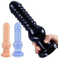 9.4in Big PVC Anal Suction Cup Dildo Butt Plug For Women Men Sex