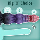 9.4in Fantasy Monster Silicone Soft Ejaculating Dildo For Women Men