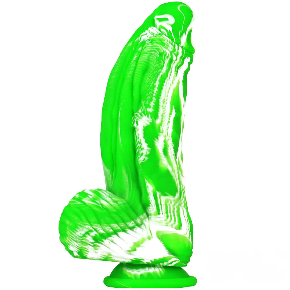9.4in Large Thick Animal Horse Donkey Colorful Dildo Animal Penis Toy