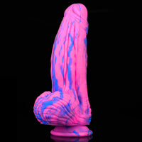 9.4in Large Thick Animal Horse Donkey Colorful Dildo Animal Penis Toy