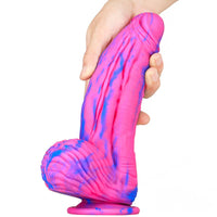 9.4in Large Thick Animal Horse Donkey Colorful Dildo Animal Penis Toy