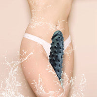 9.4in Real Looking Spiked Dildo For Women Men Anal Sex Toy