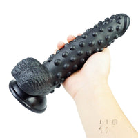 9.4in Real Looking Spiked Dildo For Women Men Anal Sex Toy