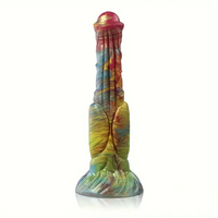 9.4in Silicone Soft Big Animal Horse Cock Dildo For G-spot Stimulator