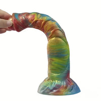 9.4in Silicone Soft Big Animal Horse Cock Dildo For G-spot Stimulator