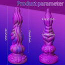 9.4in Soft Liquid Silicone Big Alien Dildo For Orgasm Masturbation