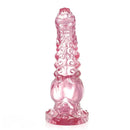 9.4in Transparent Phallic Dildo Sex Toy Tentacle Animal Knot Dildo For Female