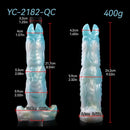 9.52in Ovipositor Egg Laying Inflatable Dildo Soft Masturbator Adult Toy