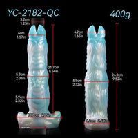 9.52in Ovipositor Egg Laying Inflatable Dildo Soft Masturbator Adult Toy