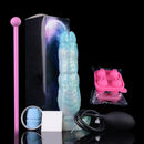 9.52in Ovipositor Egg Laying Inflatable Dildo Soft Masturbator Adult Toy