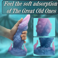9.57in Big Monster Tentacle Octopus Silicone Soft Animal Penis Sex Toy
