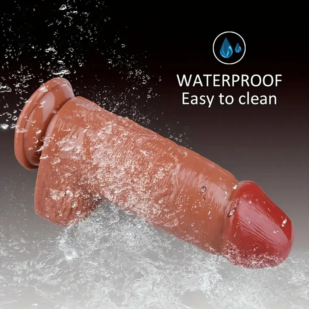 9.5in Big Real Looking Dildo For Women Men Lesbian Gay Sex Love Toy