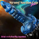 9.5in Big Thrusting 5 IN1 Fantasy Monster Dildo With 8 Thrusting Vibration