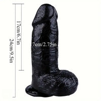 9.5in Realistic Dildo With Suction Cup Large Thick PVC Sex Toy For Vagina