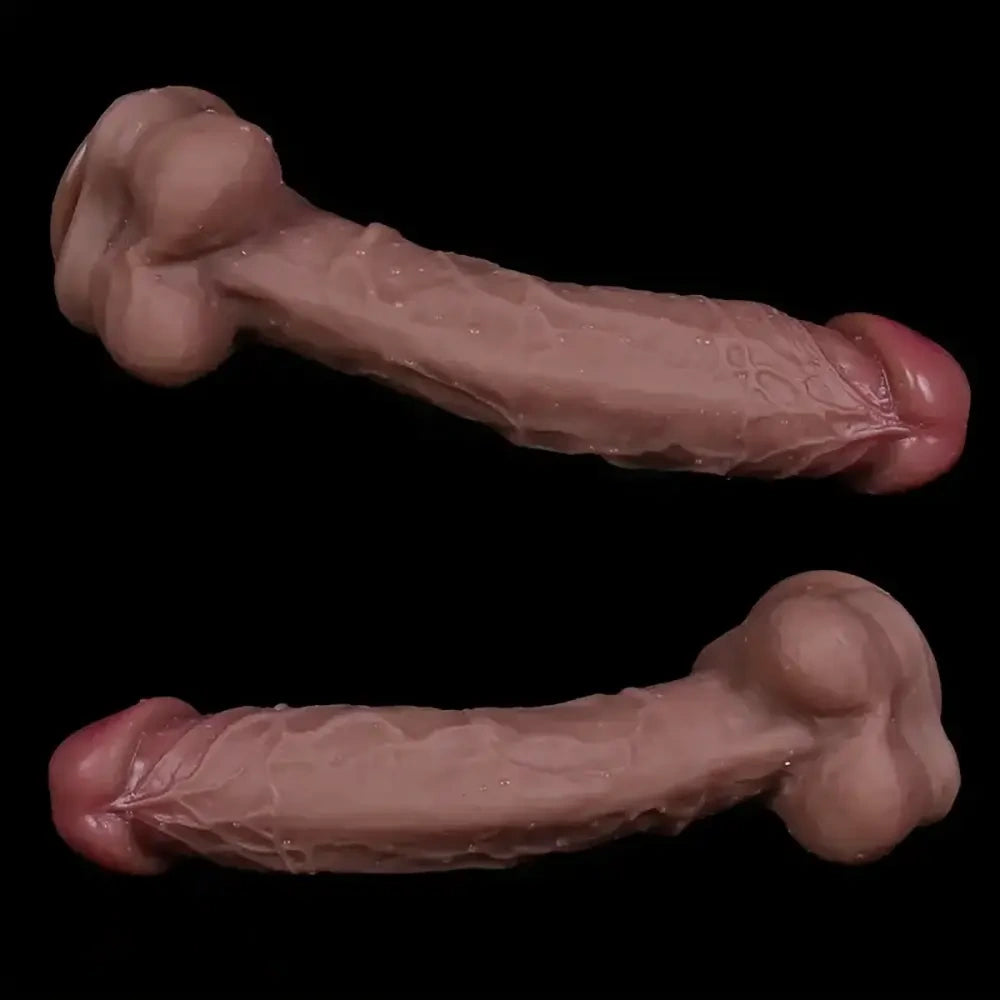 9.5in Realistic Penis Big Silicone Soft Dildo For Women Masturbation