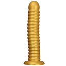 9.64in 11.81in 13.18in Golden Silicone Thread Soft Big Dildo For Pleasure