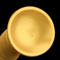 9.64in 11.81in 13.18in Golden Silicone Thread Soft Big Dildo For Pleasure