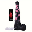 9.64in 13.77 Big Horse Animal Cock Silicone Ejaculation Dildo For Anus