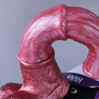 9.64in 13.77in Big Long Horse Cock Soft Silicone Anal Men Strap on Dildo