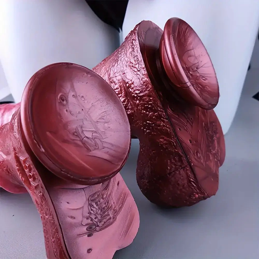9.64in 13.77in Big Long Horse Cock Soft Silicone Anal Men Strap on Dildo