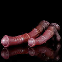 9.64in 13.77in Silicone Soft Animal Big Long Horse Cock Dildo For Men
