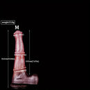 9.64in 13.77in Silicone Soft Animal Big Long Horse Cock Dildo For Men