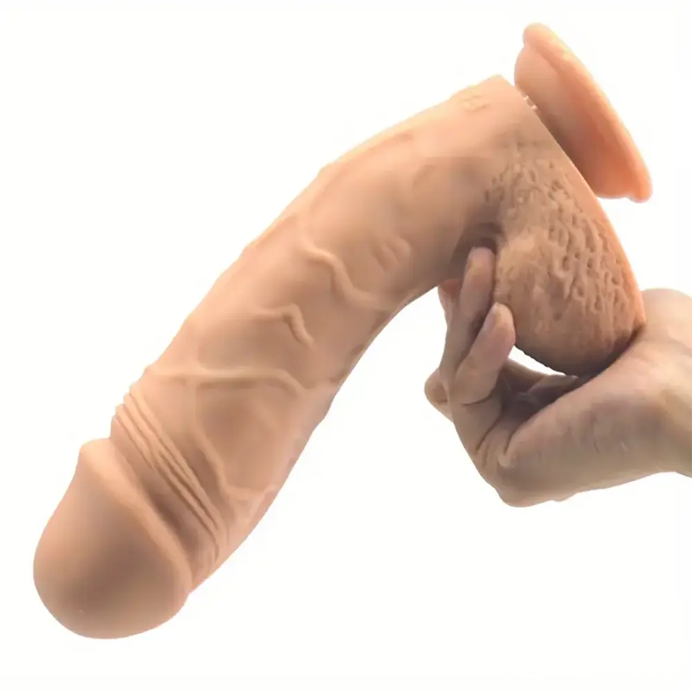 9.64in Big Realistic Dildo Sex Toy Masturbator For Maximum Pleasure
