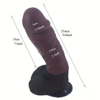9.64in Big Realistic Dildo Sex Toy Masturbator For Maximum Pleasure