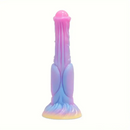 9.64in Big Silicone Soft Glowing Dildo For Stimulating Women Sex Pleasure