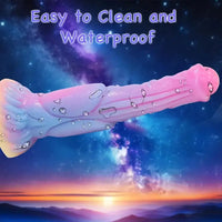 9.64in Big Silicone Soft Glowing Dildo For Stimulating Women Sex Pleasure