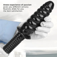 9.64in Handle PVC Dildo Anal Plug For Women Couple Men Sexual Love