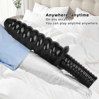 9.64in Handle PVC Dildo Anal Plug For Women Couple Men Sexual Love