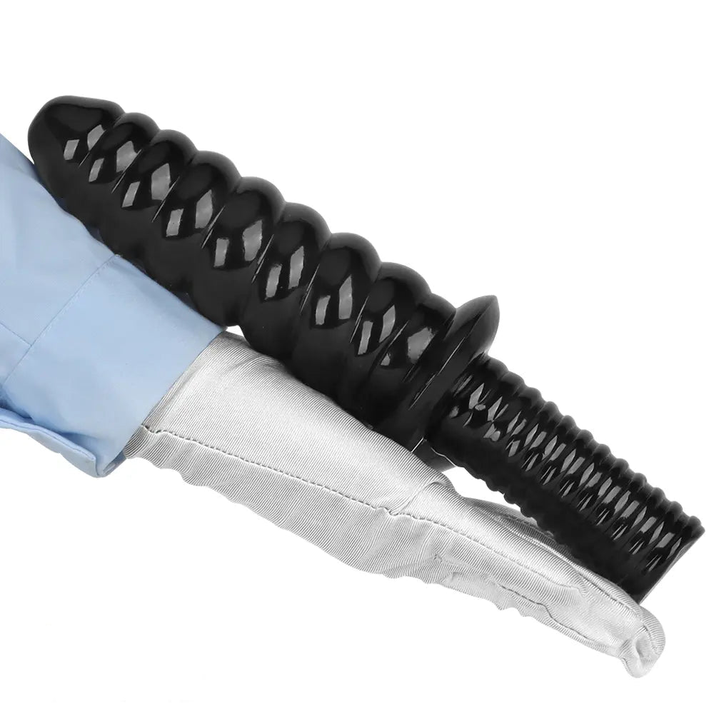 9.64in Handle PVC Dildo Anal Plug For Women Couple Men Sexual Love