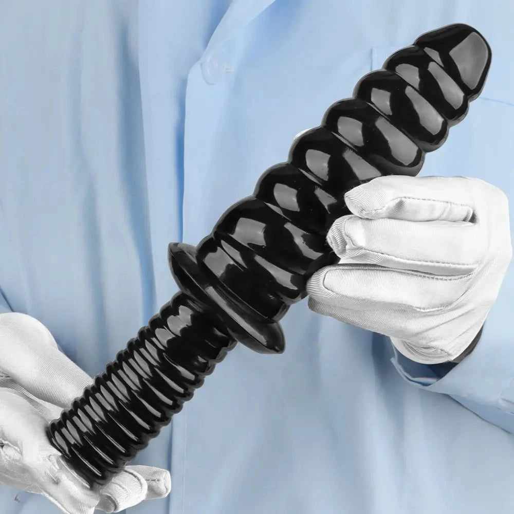 9.64in Handle PVC Dildo Anal Plug For Women Couple Men Sexual Love