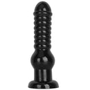 9.64in Knot Big Black Butt Plug PVC Dildo Suction Cup Knotting Dildo