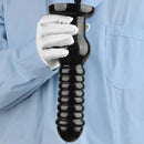 9.64in Knot Big Black Butt Plug PVC Dildo Suction Cup Knotting Dildo
