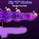 9.64in Knot Monster Silicone Big Soft Dildo For Immersive Experience