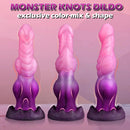 9.64in Knot Monster Silicone Big Soft Dildo For Immersive Experience
