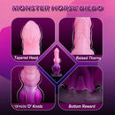 9.64in Knot Monster Silicone Big Soft Dildo For Immersive Experience