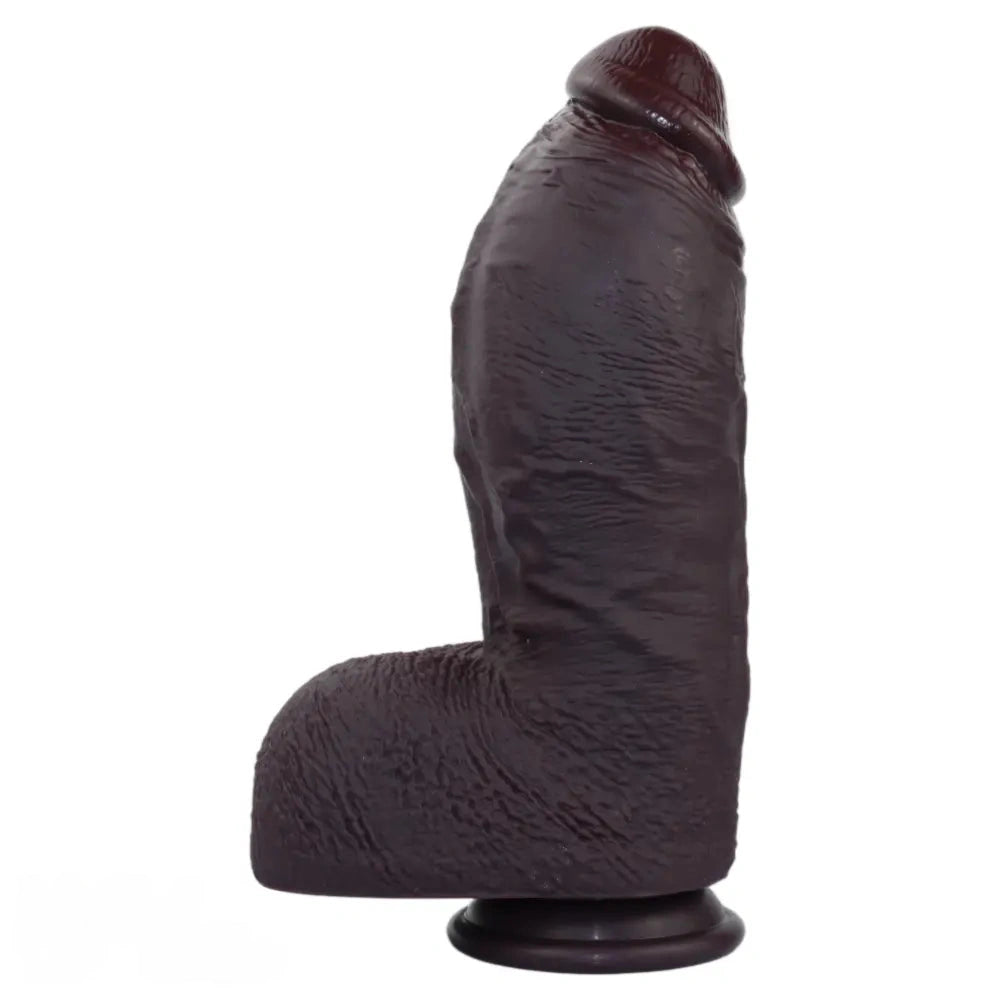9.64in Real Skin Thick Big Dildo G-Spot Stimulator Anal Dilator Adult Erotic Gift