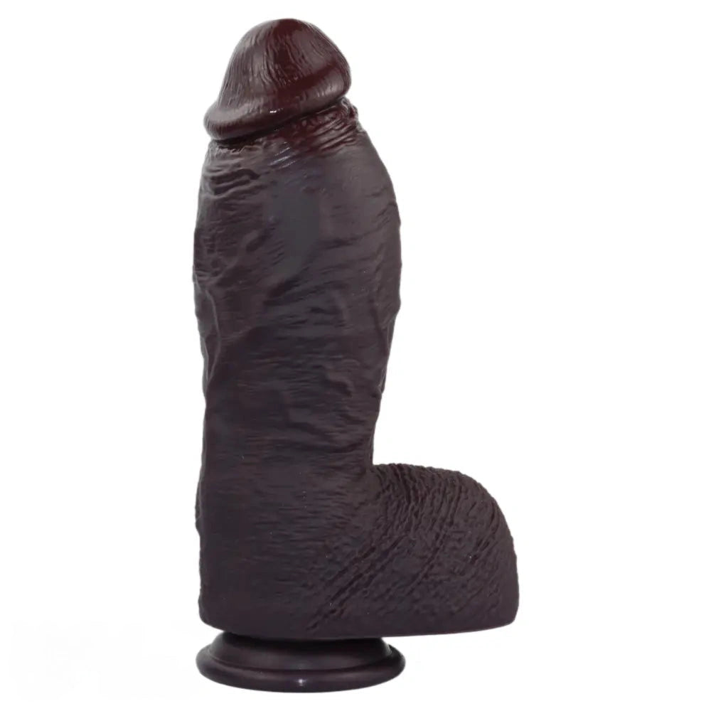 9.64in Real Skin Thick Big Dildo G-Spot Stimulator Anal Dilator Adult Erotic Gift