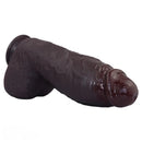 9.64in Real Skin Thick Big Dildo G-Spot Stimulator Anal Dilator Adult Erotic Gift