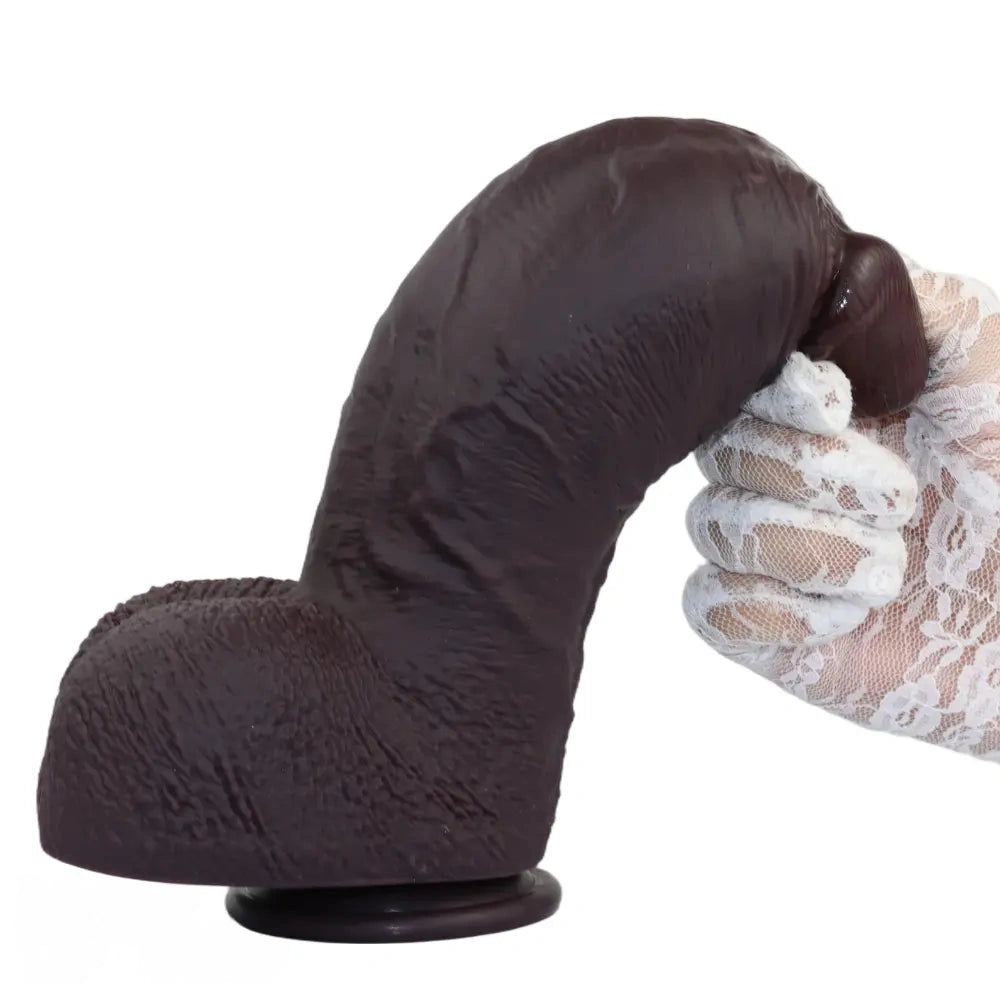 9.64in Real Skin Thick Big Dildo G-Spot Stimulator Anal Dilator Adult Erotic Gift