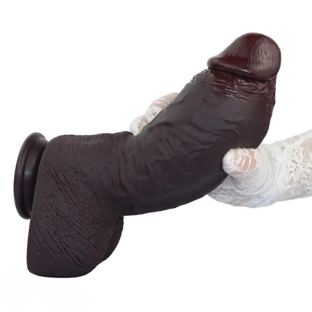 9.64in Real Skin Thick Big Dildo G-Spot Stimulator Anal Dilator Adult Erotic Gift