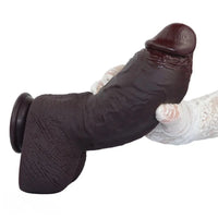 9.64in Real Skin Thick Big Dildo G-Spot Stimulator Anal Dilator Adult Erotic Gift