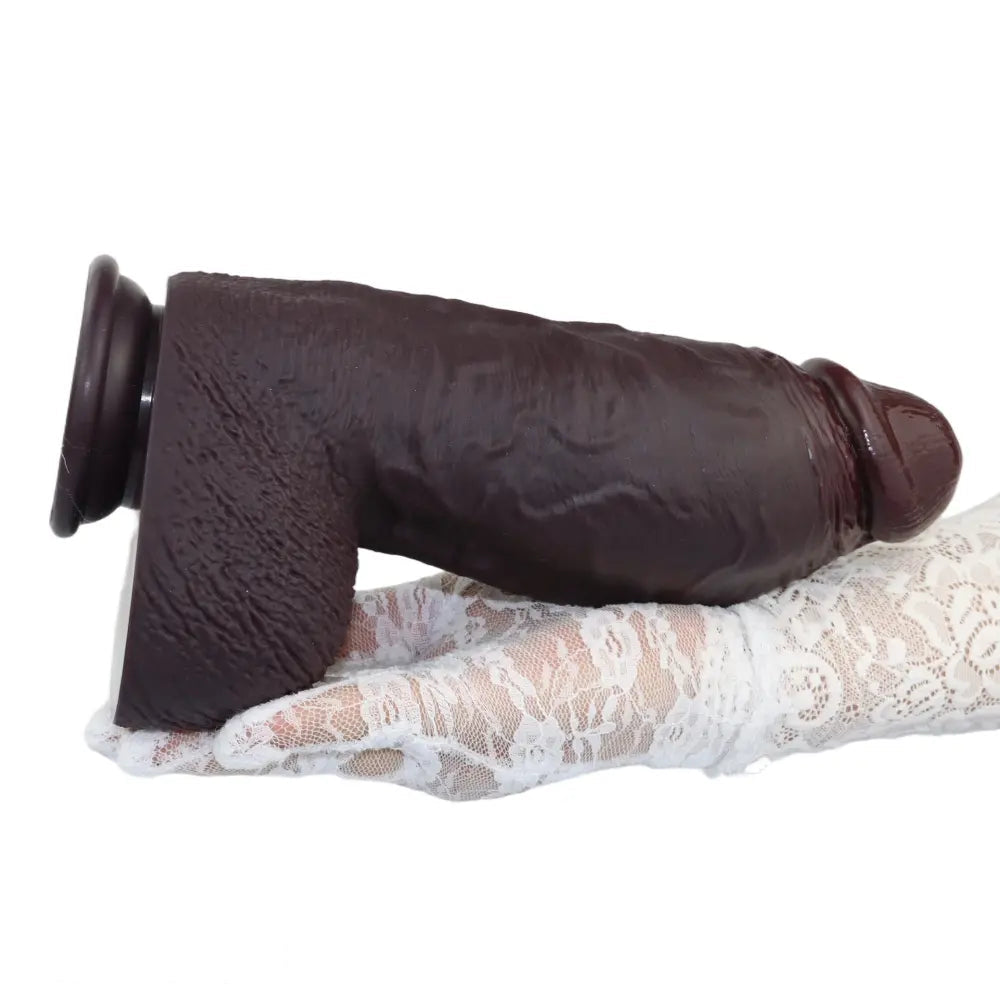 9.64in Real Skin Thick Big Dildo G-Spot Stimulator Anal Dilator Adult Erotic Gift